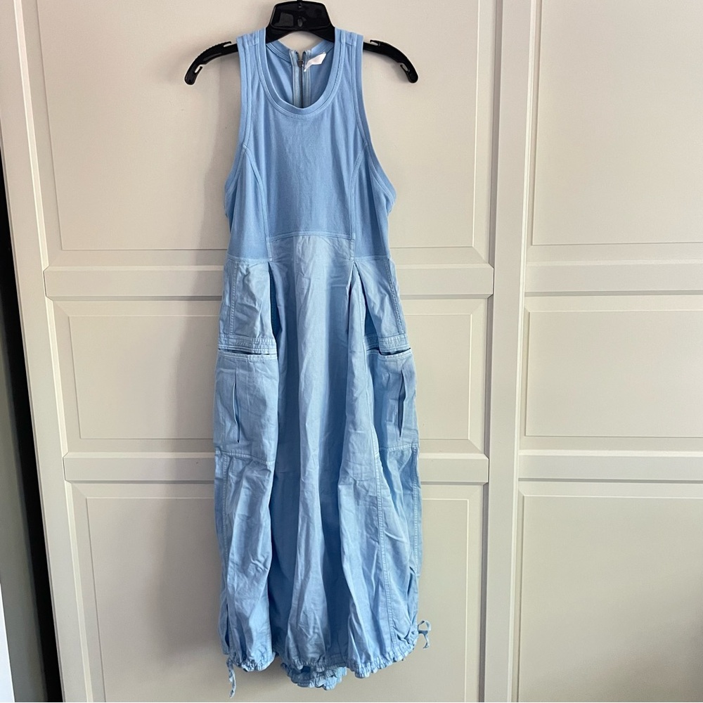 Daily Practice by Anthropologie Sky High Midi Dress Size Small 26622 - Picture 4 of 14